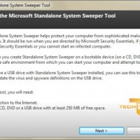Microsoft Standalone System Sweeper : Antivirus Bootable