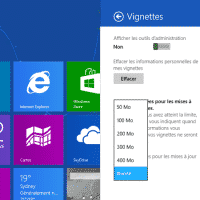 Windows 8 : Limiter la consommation Data des tuiles dynamiques
