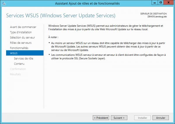 WSUS-Installation-infos 