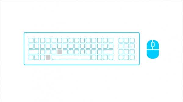 Clavier Windows 8