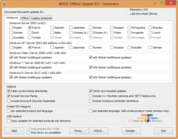 WSUS Offile 8