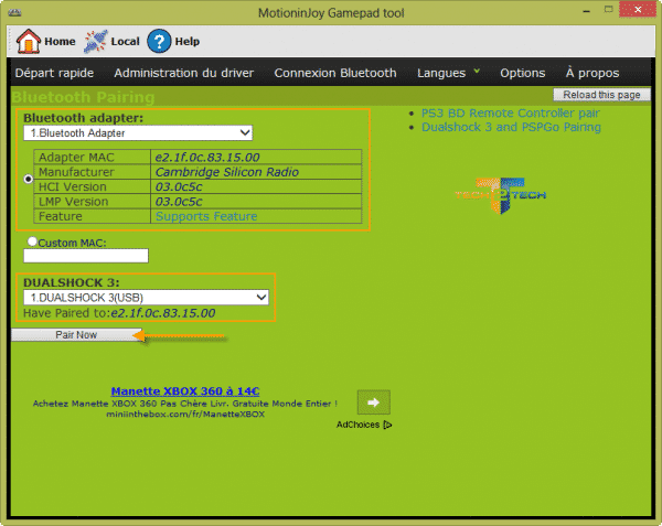 motioninjoy-bluetooth-pair