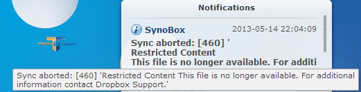 erreur-synobox