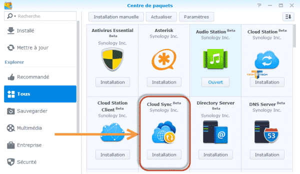 Cloud-sync-install