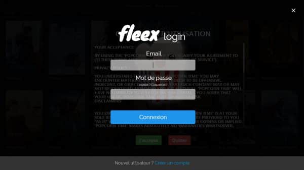 fleex-popcorntime-auth