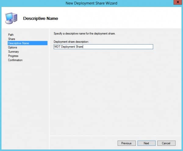 deploymentshare-descriptions