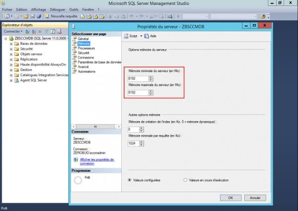 sql-memoire