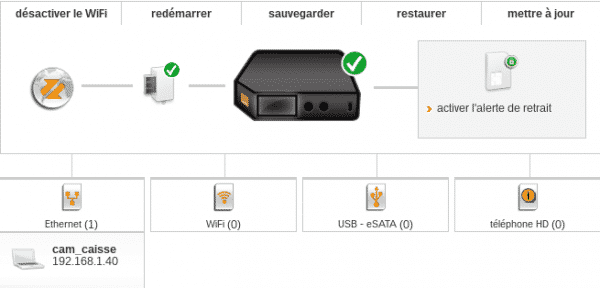 Livebox v3 Pro accueil