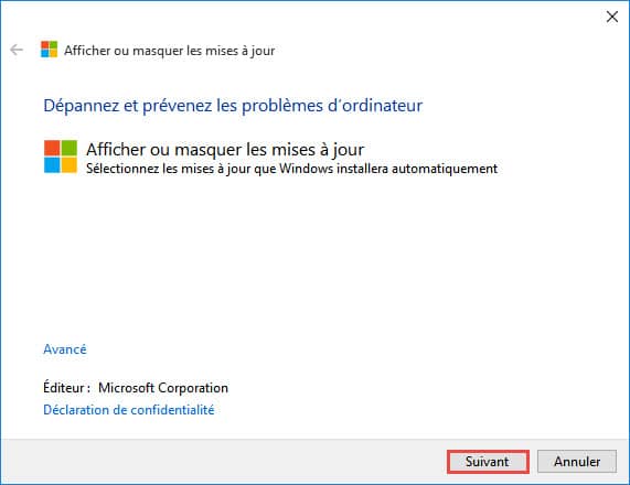 windows-10-Afficher-masquer-update
