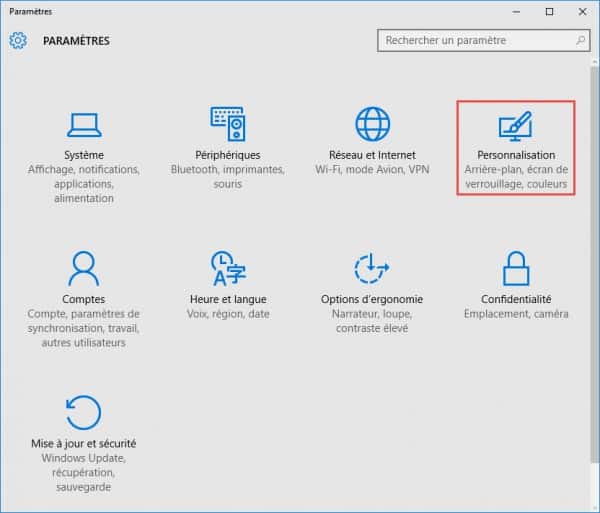 windows-10-personnalisation