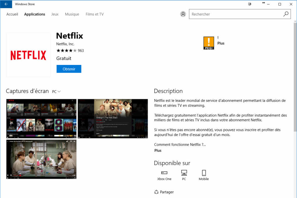 Télécharger vos vidéos Netflix avec Windows 10 – Tech2Tech | News
