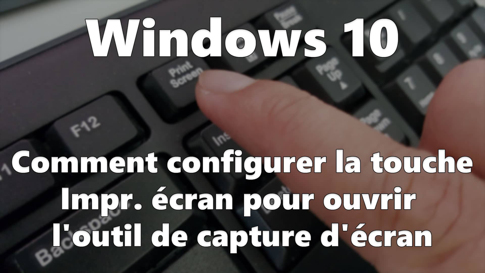 Imprimer des photos avec Windows 10