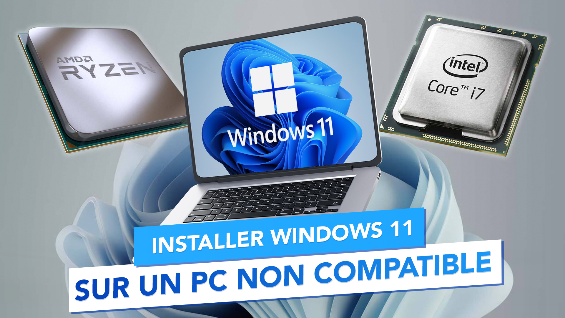 Forcer la mise à jour Windows 11 sur un PC avec un processeur / CPU non supporté