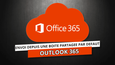 Outlook 365 boite partagée