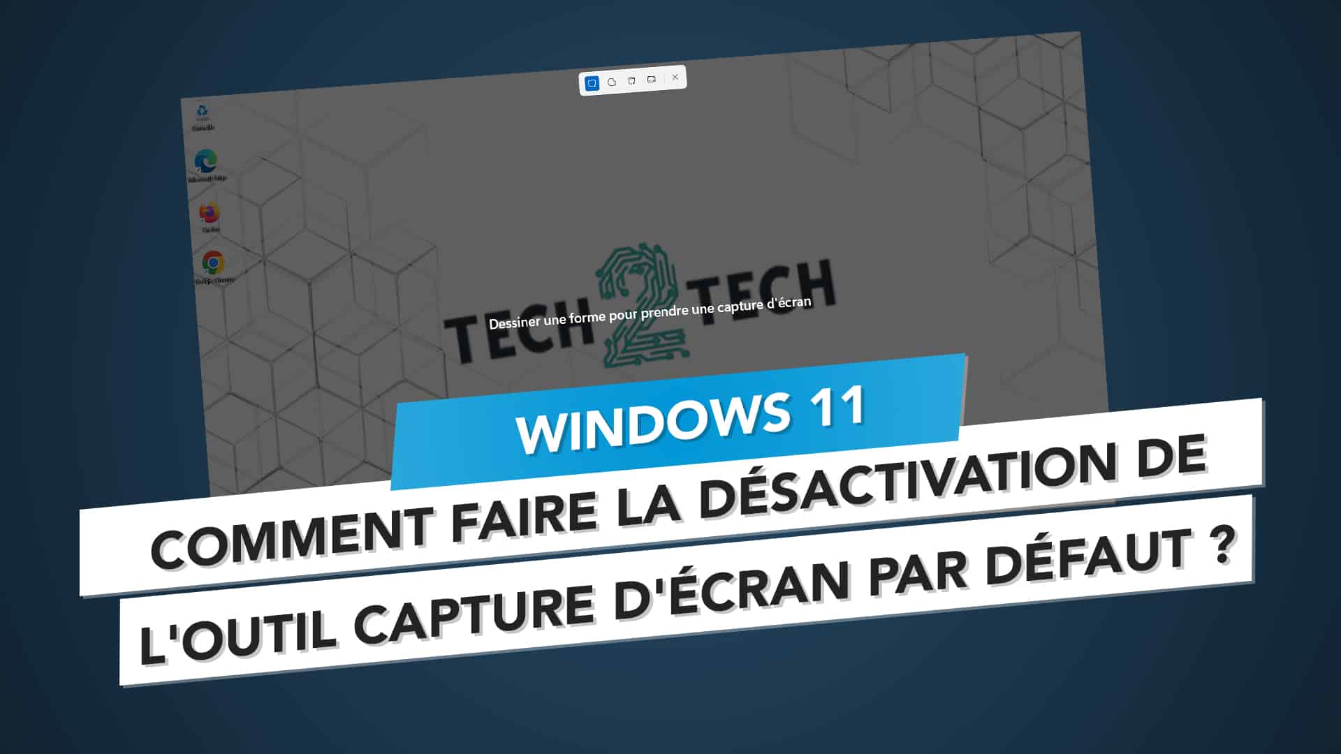 Comment désactiver l’assignation de la touche Impr. Ecran à l’outil capture d’écran de Windows